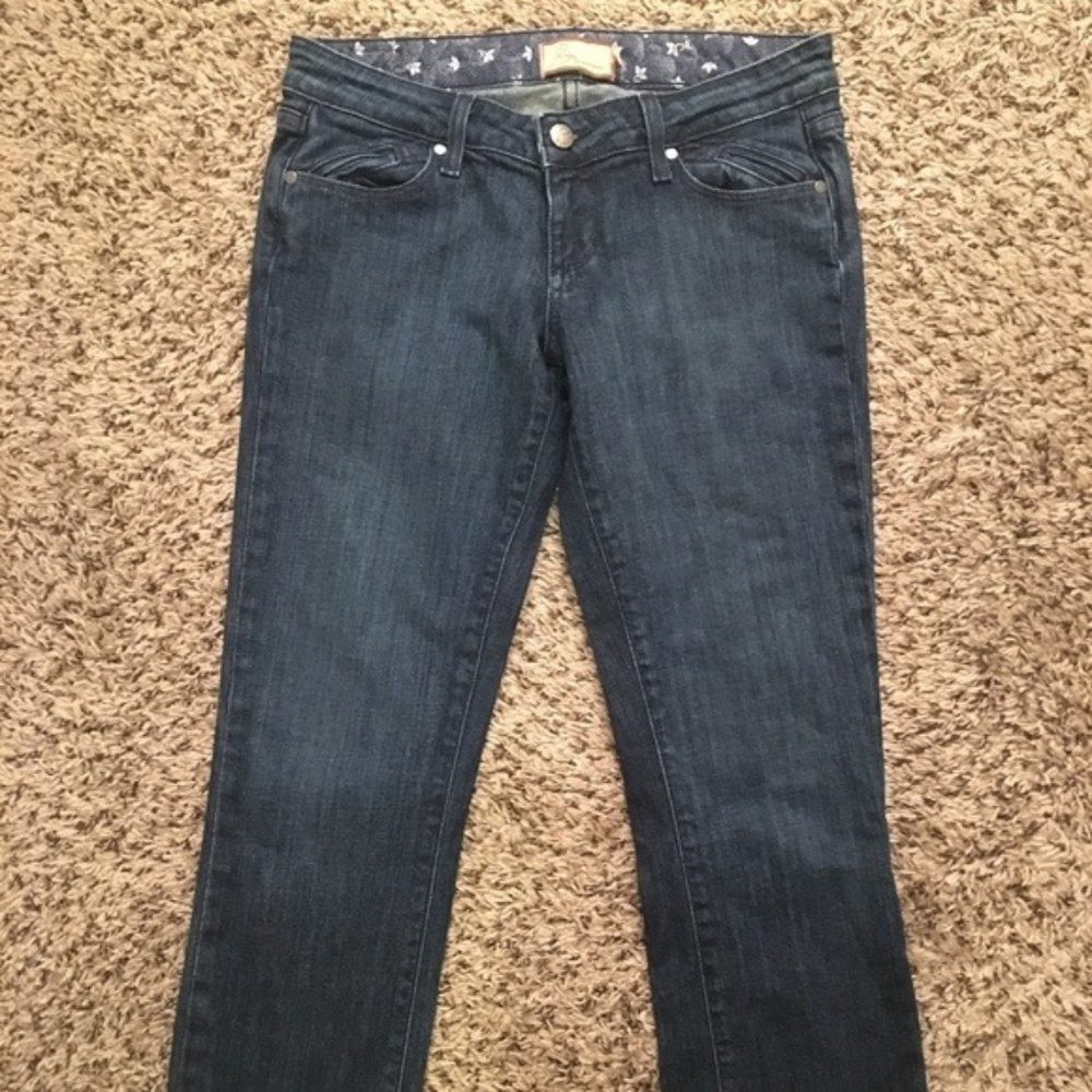 PAIGE Premium Demin Capri Jeans